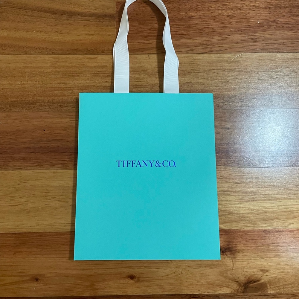 Tiffany & Co. Blue Gift Bag NEW DESIGN